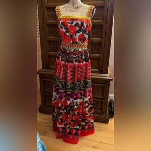 ITALIAN MAXI SUNDRESS NWT BY ROSELLA XL